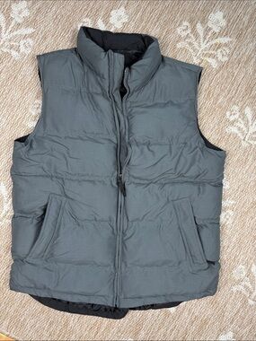 Weatherproof Men's Quilted Gray Puffer Vest